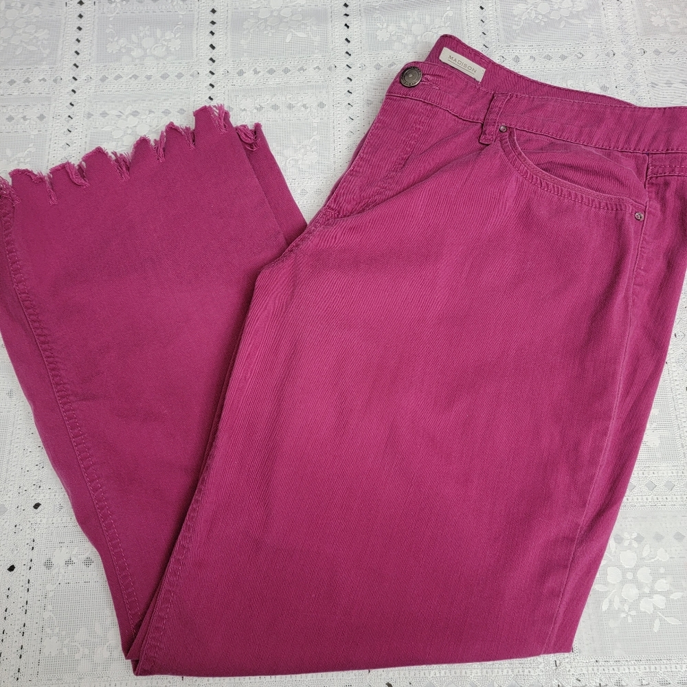 Madison magenta(pinkish purple) plus size jeans size 16